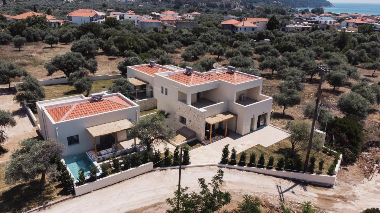 Magnolia Villas Thassos Potos Bagian luar foto