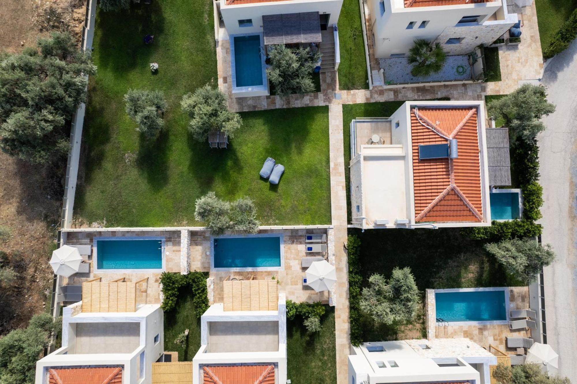 Magnolia Villas Thassos Potos Bagian luar foto