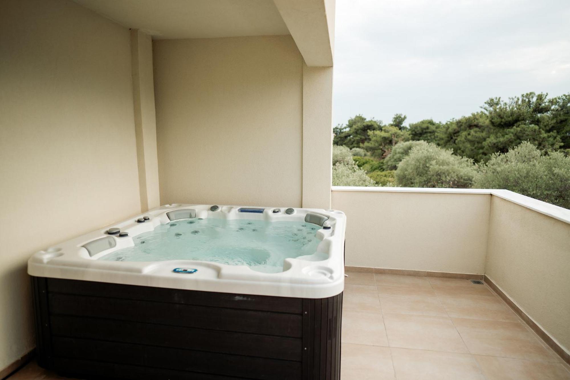 Magnolia Villas Thassos Potos Bagian luar foto