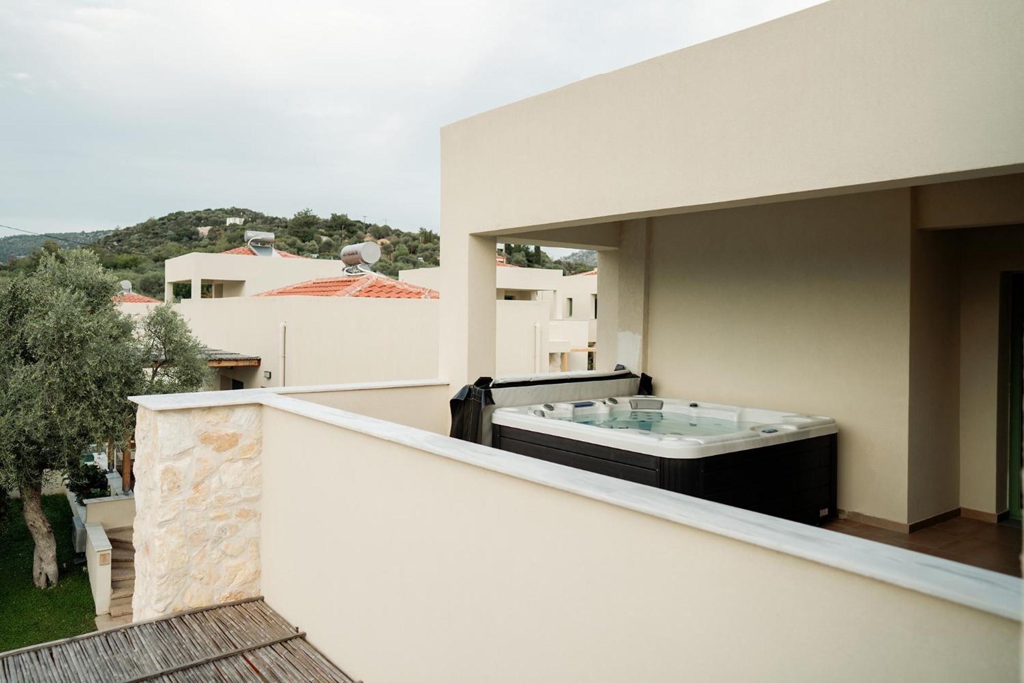 Magnolia Villas Thassos Potos Bagian luar foto